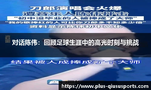 对话陈伟：回顾足球生涯中的高光时刻与挑战